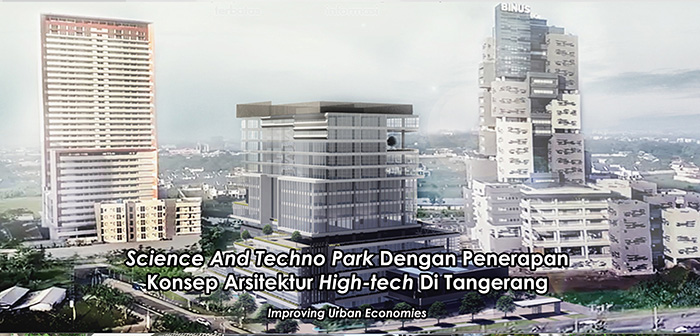 Science And Techno Park Dengan Penerapan Konsep Arsitektur Hightech di