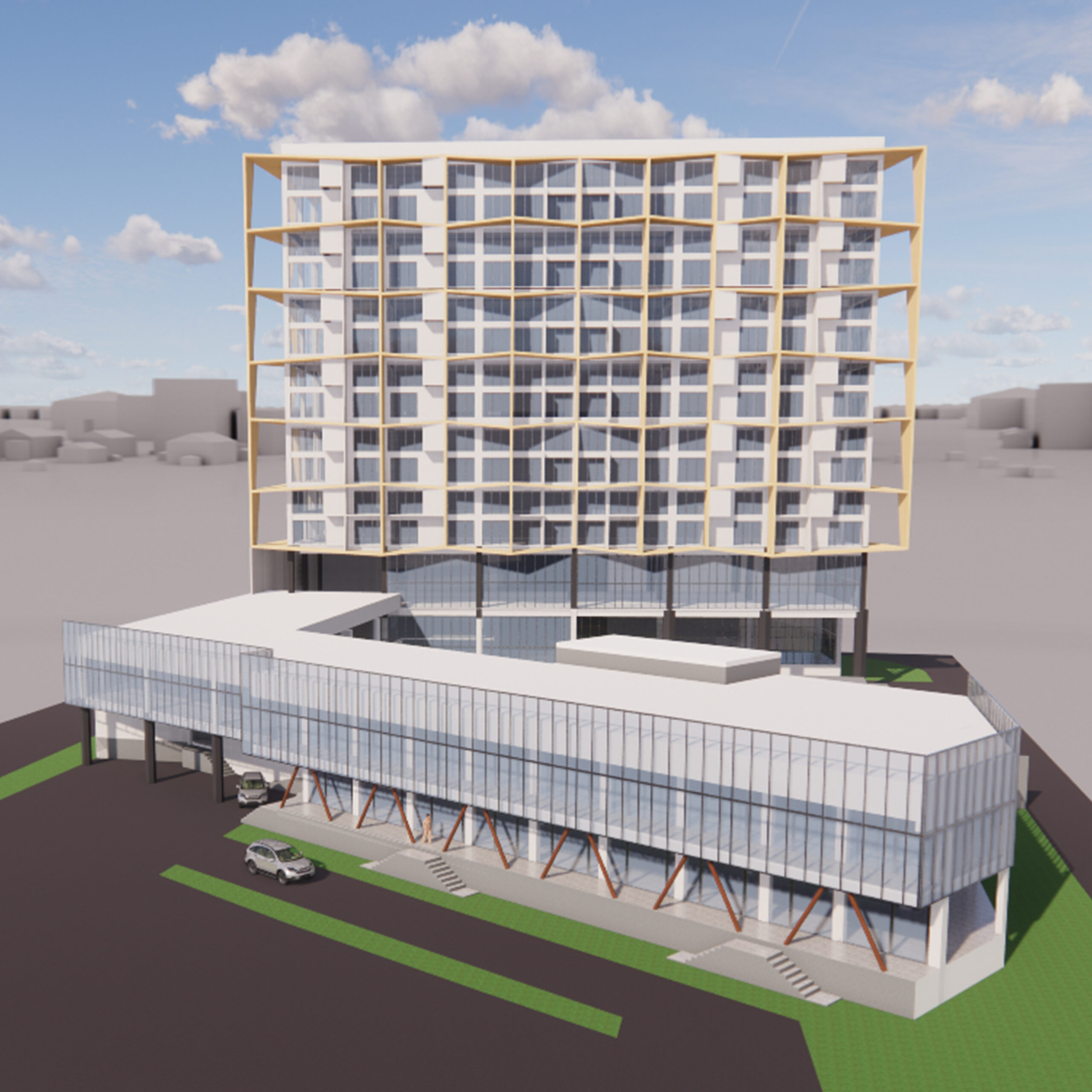 Apartemen Dengan Pendekatan Biomimicry-Beehive Di Jakarta Selatan