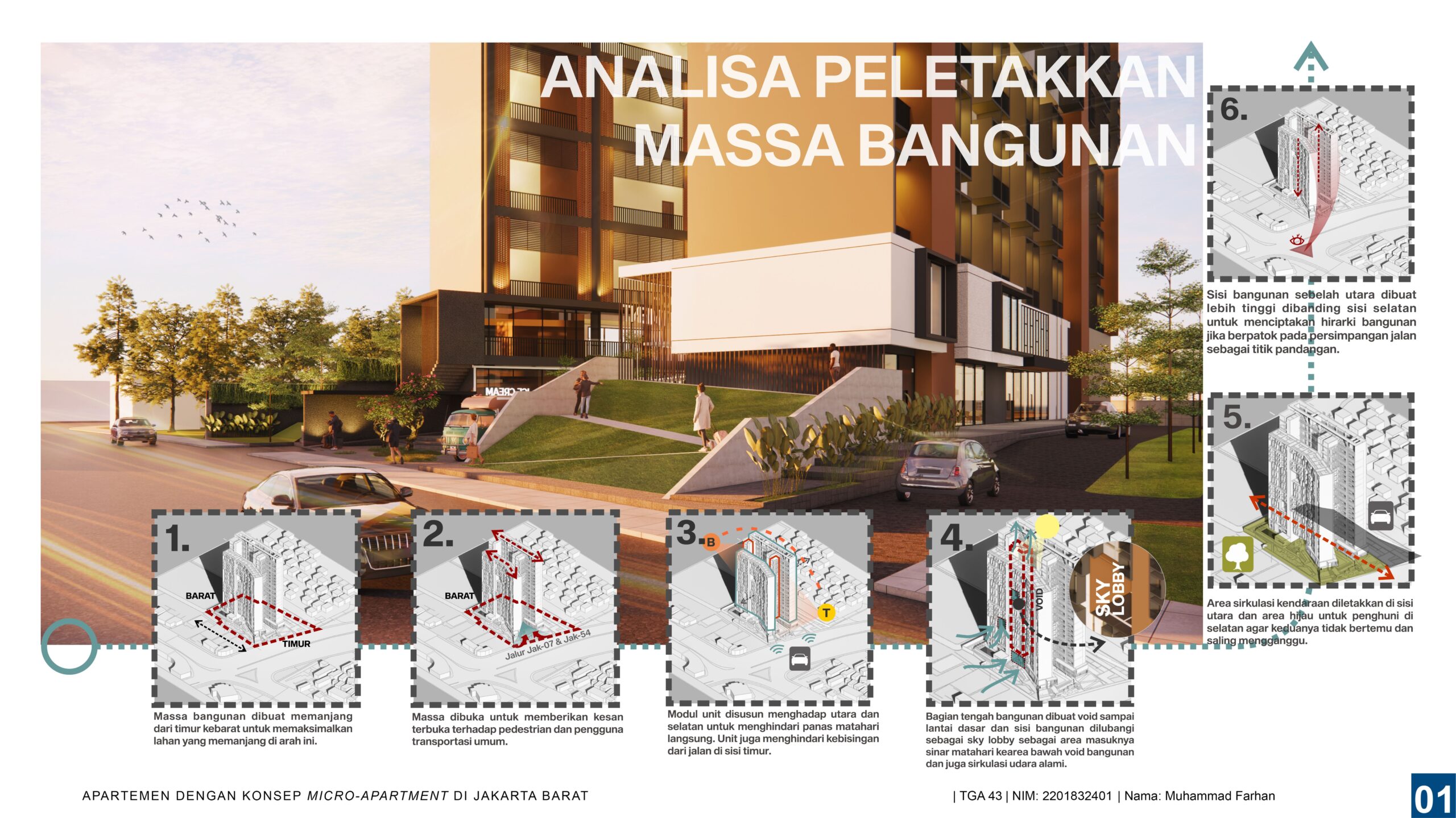 Apartemen dengan Konsep Micro-Apartment di Jakarta Barat