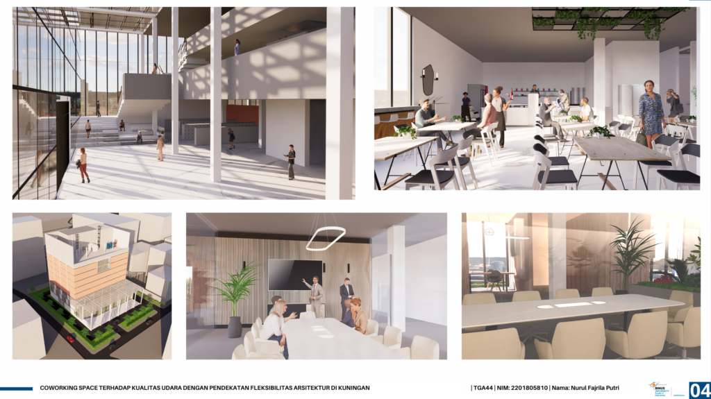 Coworking Space Terhadap Kualitas Udara Dengan Pendekatan Fleksibilitas Arsitektur Di Kuningan