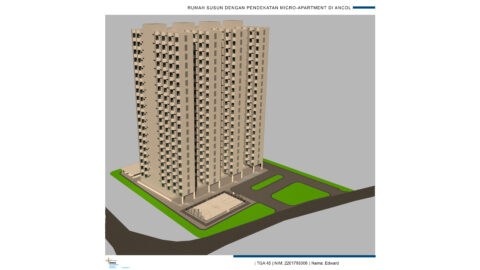 Rumah Susun dengan Pendekatan Micro-Apartmen di Ancol