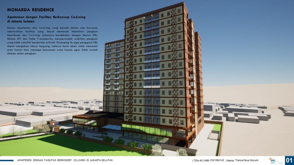 Apartemen dengan Fasilitas Berkonsep Co-Living di Jakarta Selatan