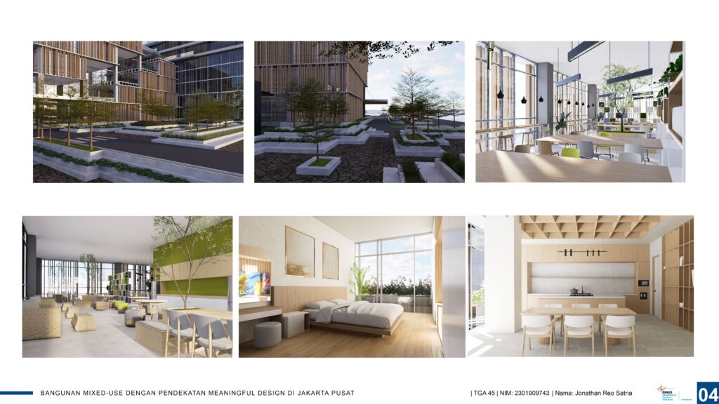 Bangunan Mixed-Use dengan Pendekatan Meaningful Design di Jakarta Pusat