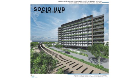 Apartemen dengan Penerapan Ruang Interaksi sebagai Ruang Sosial Penghuni di Jakarta Selatan
