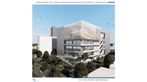 Judul proyek	Museum Galeri Kota Jakarta dengan Pendekatan Arsitektur Naratif di Jakarta Pusat