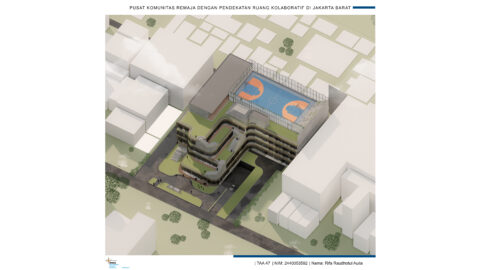Pusat Komunitas Remaja Dengan Pendekatan Ruang Kolaboratif Di Jakarta Barat