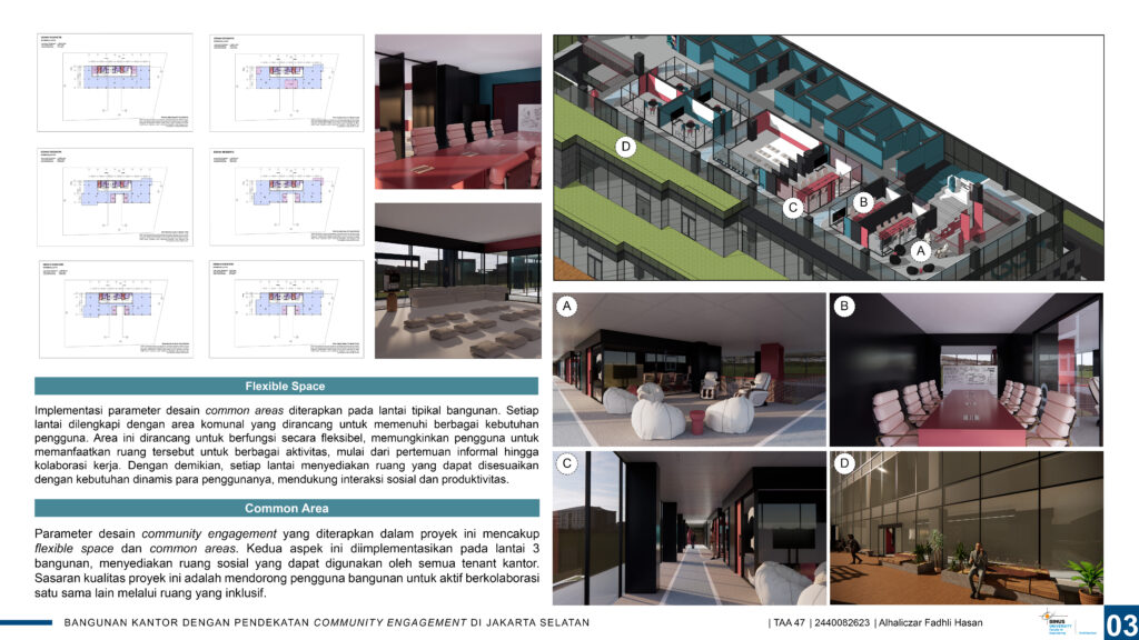 Kantor Sewa Dengan Pendekatan Community Engagement Di Jakarta Selatan