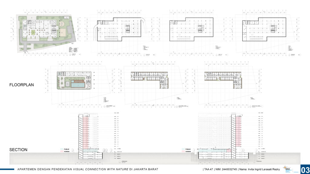 Apartemen dengan Pendekatan Visual Connection With Nature