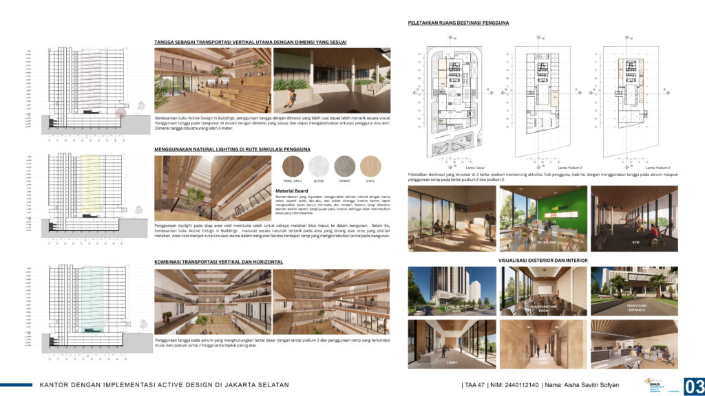 Kantor dengan Implementasi Active Design di Jakarta Selatan