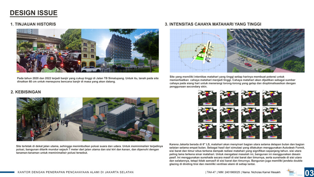 Kantor dengan Penerapan Pencahayaan Alami di Jakarta Selatan