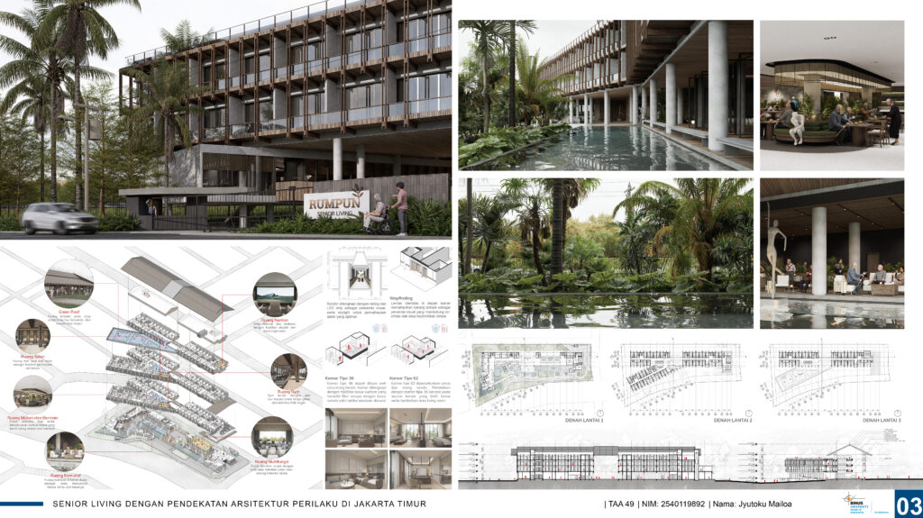 Senior Living Dengan Pendekatan Arsitektur Perilaku Di Jakarta Timur
