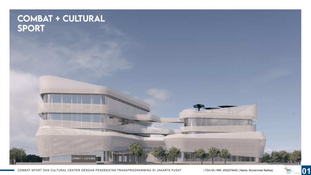 Combat Sport Dan Cultural Center Dengan Pendekatan Tranprogramming Di Jakarta Pusat
