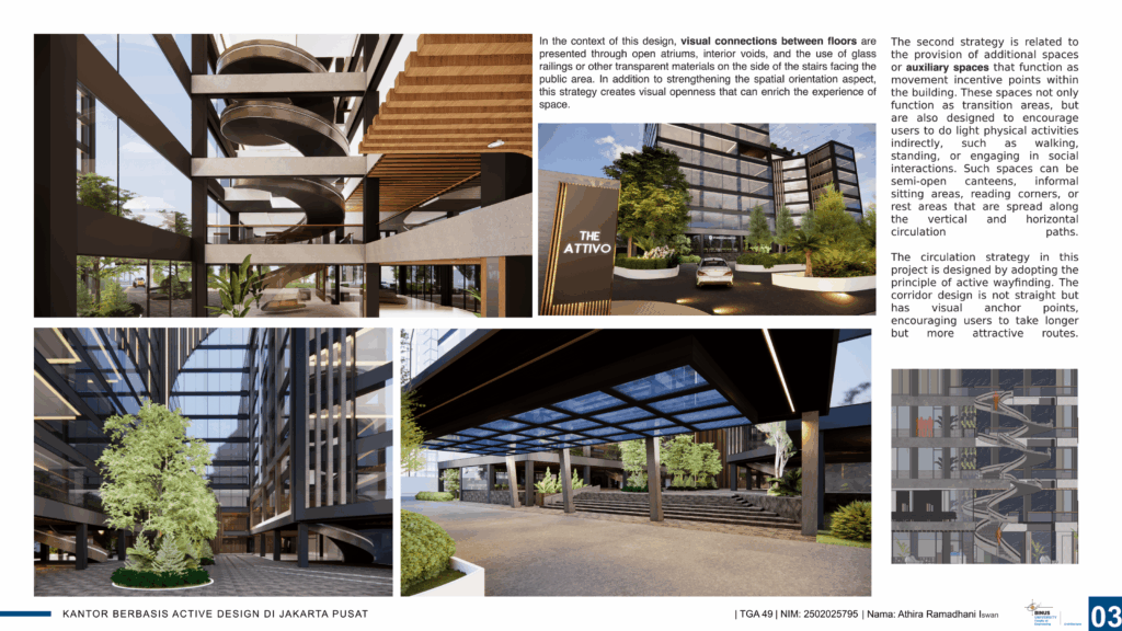 Kantor Berbasis Active Design Di Jakart Pusat