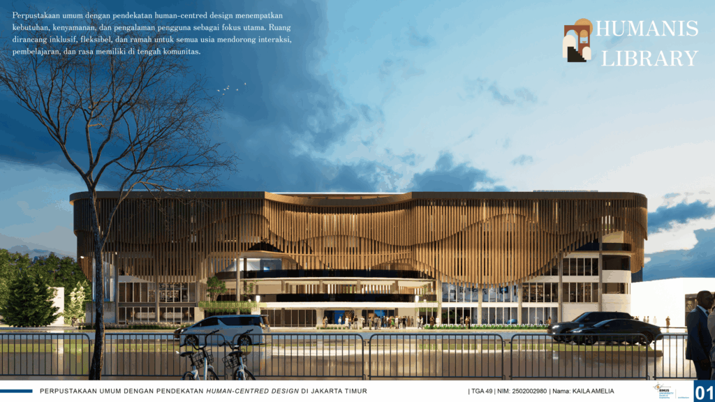 Perpustakaan Umum Dengan Pendekatan Human-Centred Design Di Jakarta Timur