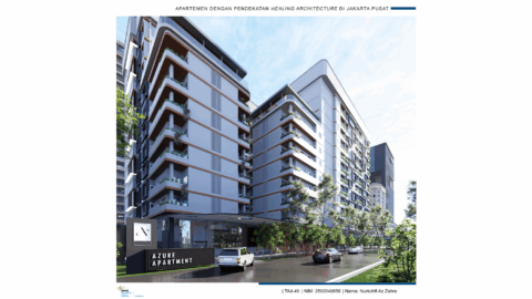 Apartemen dengan Pendekatan Healing Architecture di Jakarta Pusat