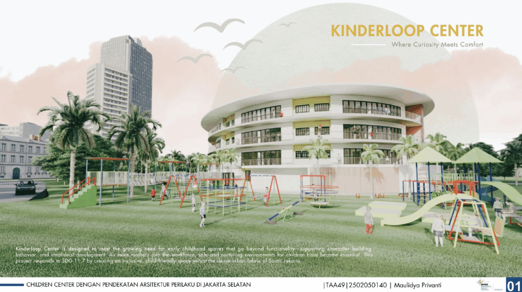 Children Center Dengan Pendekatan Arsitektur Perilaku Di Jakarta Selatan