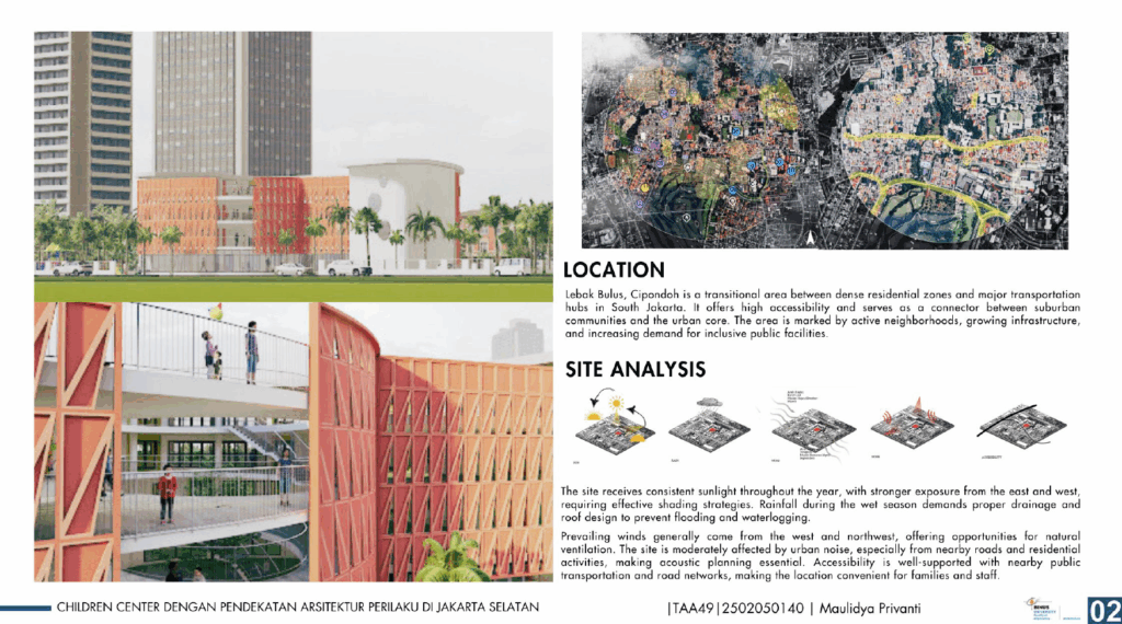 Children Center Dengan Pendekatan Arsitektur Perilaku Di Jakarta Selatan