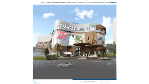 Pusat Perbelanjaan dengan Pendekatan Visual Connection with Nature di Jakarta Selatan