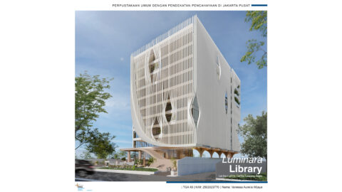 Perpustakaan Umum Dengan Pendekatan Pencahayaan di Jakarta Pusat