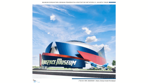 Museum Dirgantara dengan Pendekatan Arsitektur Metafora di Jakarta Timur