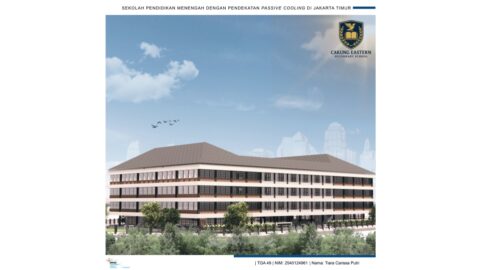 Sekolah Pendidikan Menengah Dengan Pendekatan Passive Cooling Di Jakarta Timur
