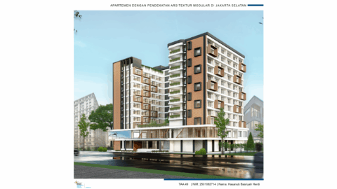 Apartemen Dengan Pendekatan Arsitektur Modular