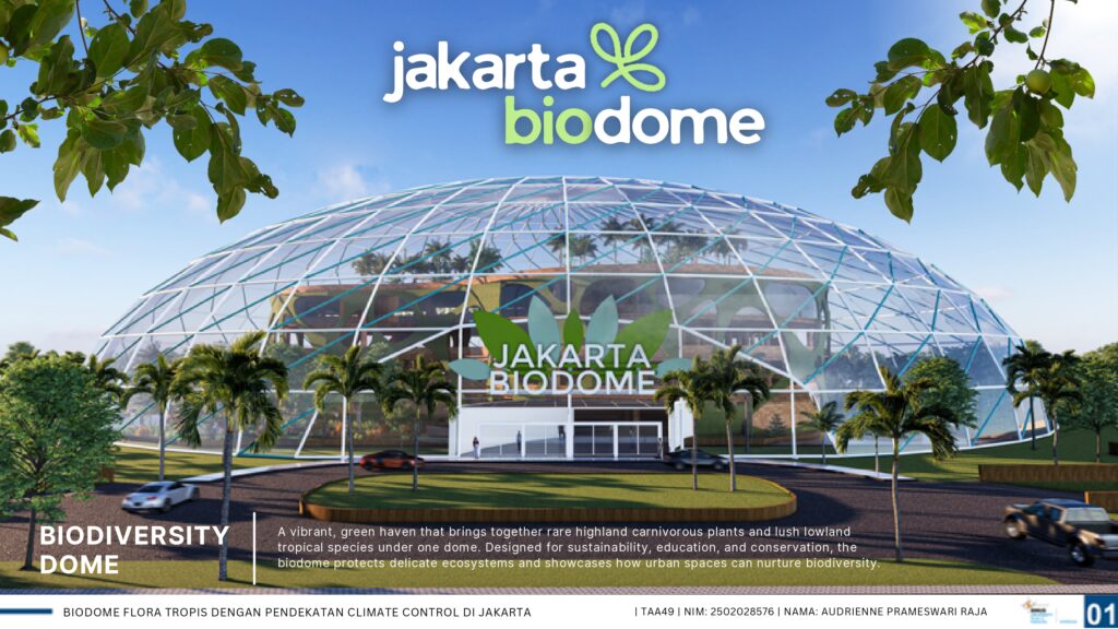 Biodome Flora Tropis Dengan Pendekatan Climate Control Di Jakarta