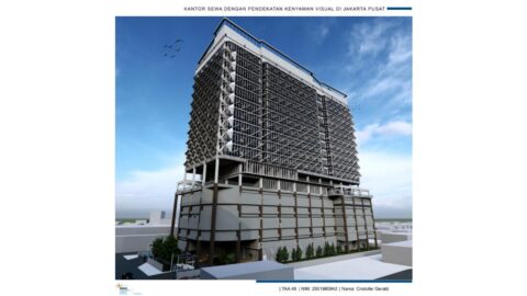 Kantor Sewa Dengan Pendekatan Kenyaman Visual Di Jakarta Pusat