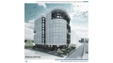 Kantor Sewa dengan Pendekatan Kenyaman Termal di Jakarta Selatan