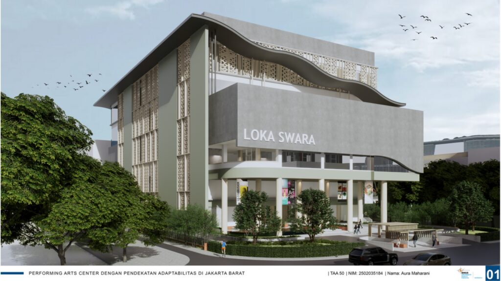 Performing Arts Center dengan Pendekatan Adaptabilitas di Jakarta Barat