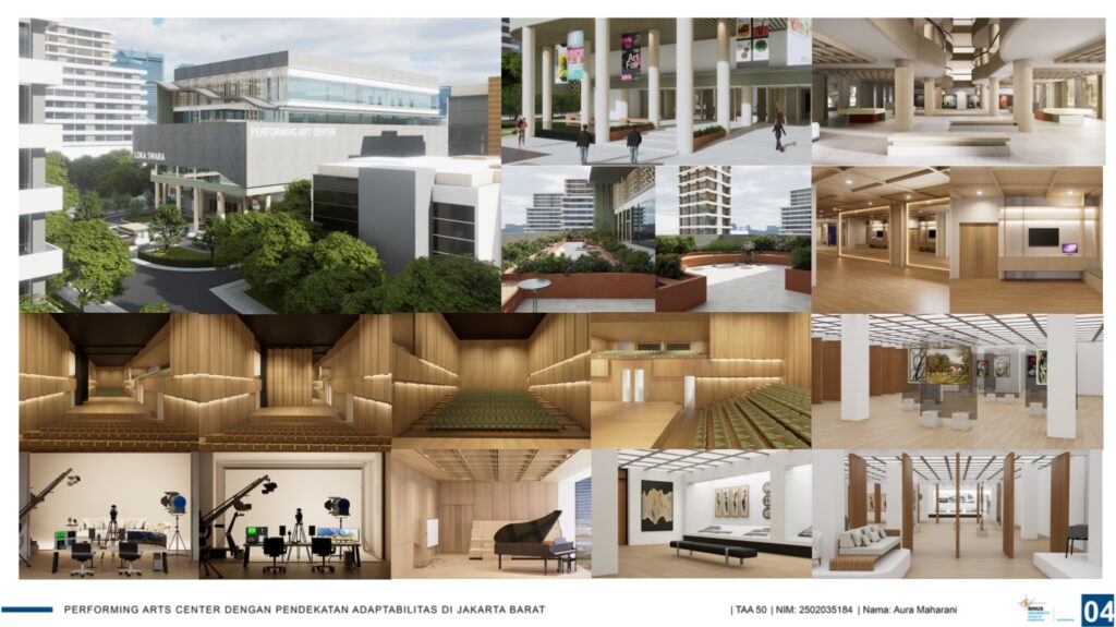 Performing Arts Center dengan Pendekatan Adaptabilitas di Jakarta Barat
