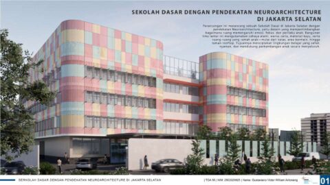 Sekolah Dasar dengan Pendekatan Neuroarchitecture di Jakarta Selatan
